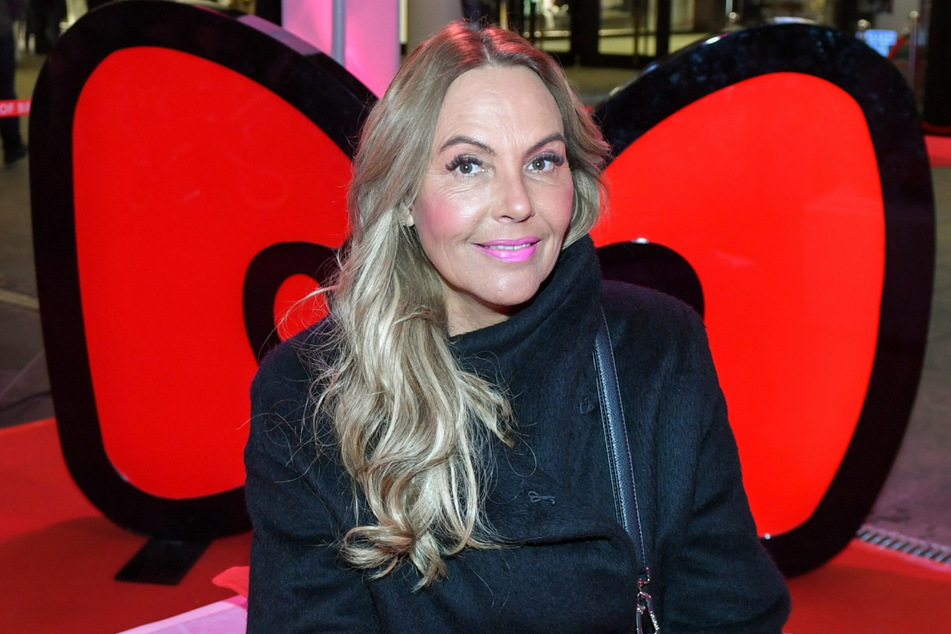 Natascha Ochsenknecht (56) auf der Party zu Hello Kittys 45. Geburtstag in der Mall of Berlin im November 2019.