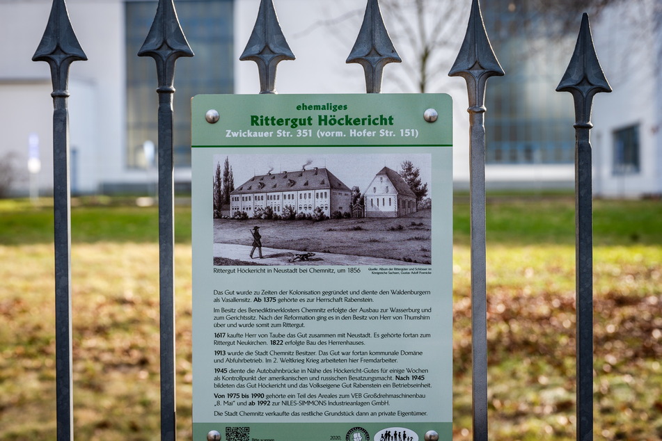 Dass an der Zwickauer Straße eine ehemalige Wasserburg steht, dürfte vielen Chemnitzern nicht bekannt sein.