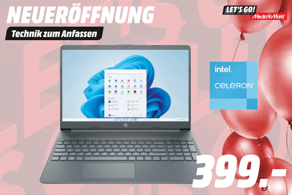 HP-Notebook für 399 Euro.