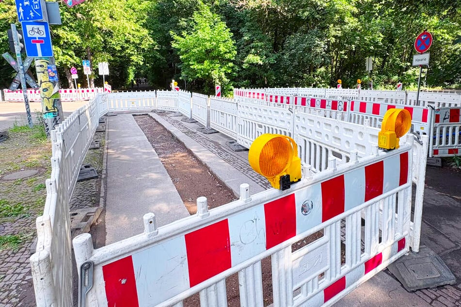 Kleine Baustelle, große Wirkung: Brücke im Leipziger Westen fast ein Jahr nicht erreichbar