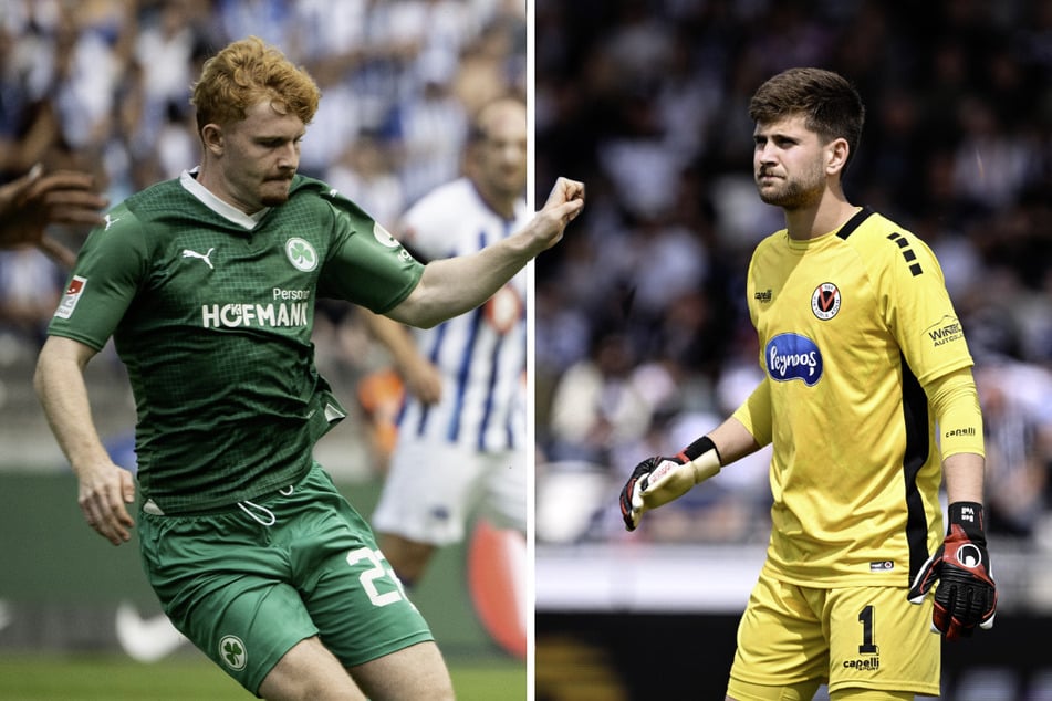 Robert Wagner (20, l.) und Ben Voll (23) sind neu beim FC St. Pauli.