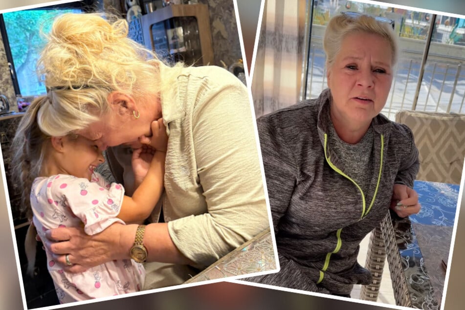 Die Tochter von Calantha Wollny soll vom Familienzoff rund um Oma Silvia und ihrer Mama nichts mitbekommen.