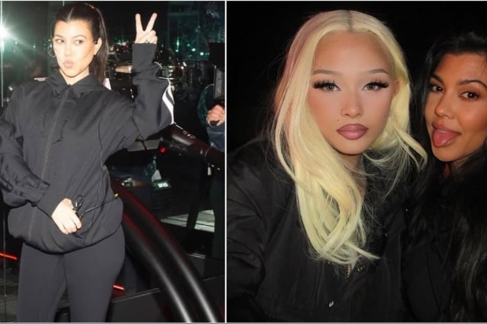 Kourtney Kardashian drops rare snap with Alabama Barker amid Bhad Bhabie feud