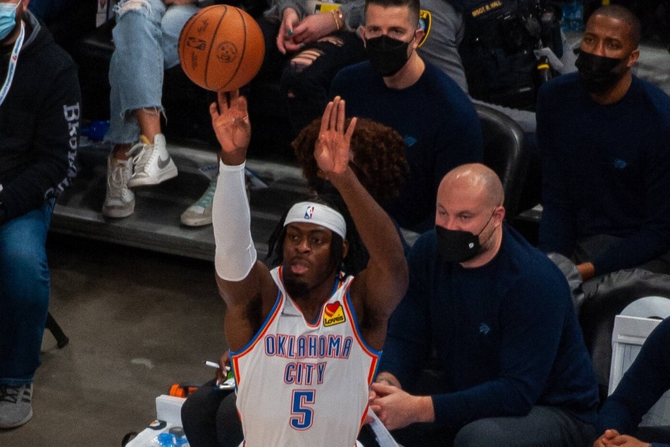 Thunder forward Luguentz Dort added 27 points in OKC's win on Thursday night.