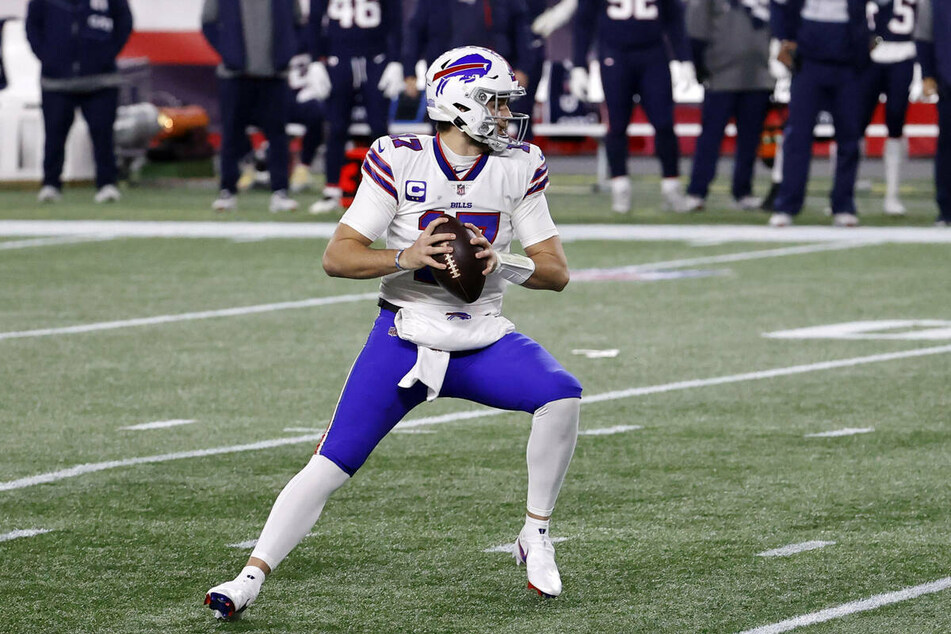 Bills Quarterback Josh Allen led his team to the AFC title game in 2020, but fell short to the Kansas City Chiefs.
