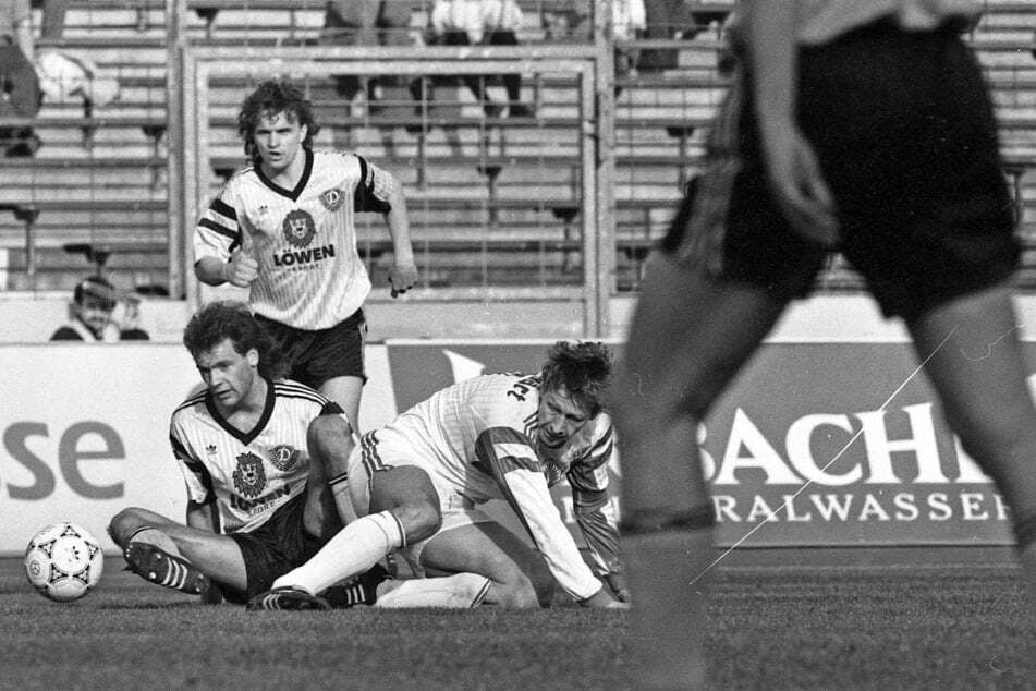 Waren Teamkollegen, haben einiges zusammen erlebt: Uwe Rösler (57, u.) und Heiko Scholz (59).