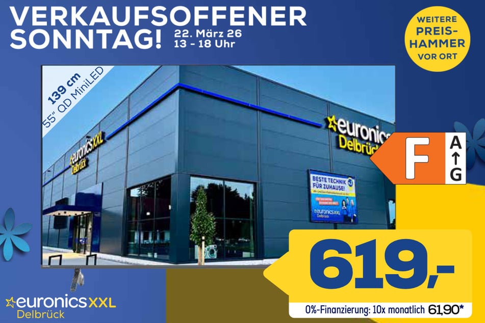 55-Zoll Philips-Fernseher 55MLED910/12 für 619 Euro.