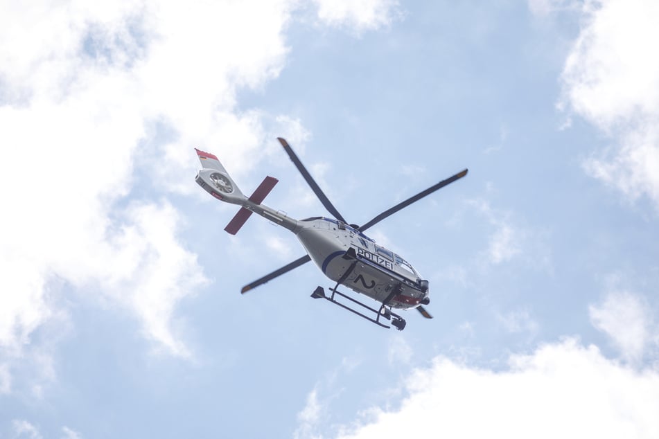 Nach der Hydrologin wurde auch per Polizeihubschrauber gesucht.