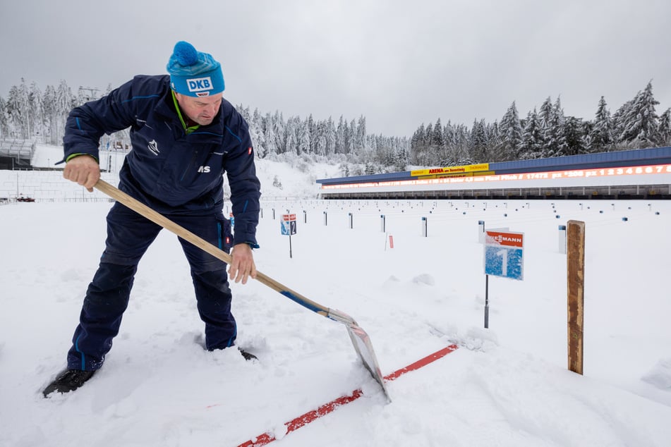 Countdown zur Biathlon-WM in Oberhof: Strecken in einem optimalen Zustand