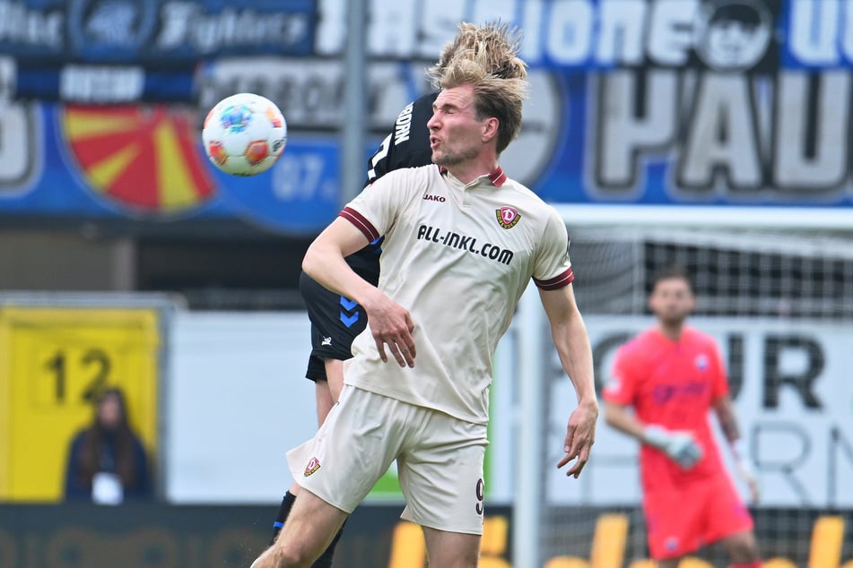 Dynamo Dresdens Offensive um Vincent Vermeij machte eigentlich ein gutes Spiel, verpasste aber das zweite Tor.