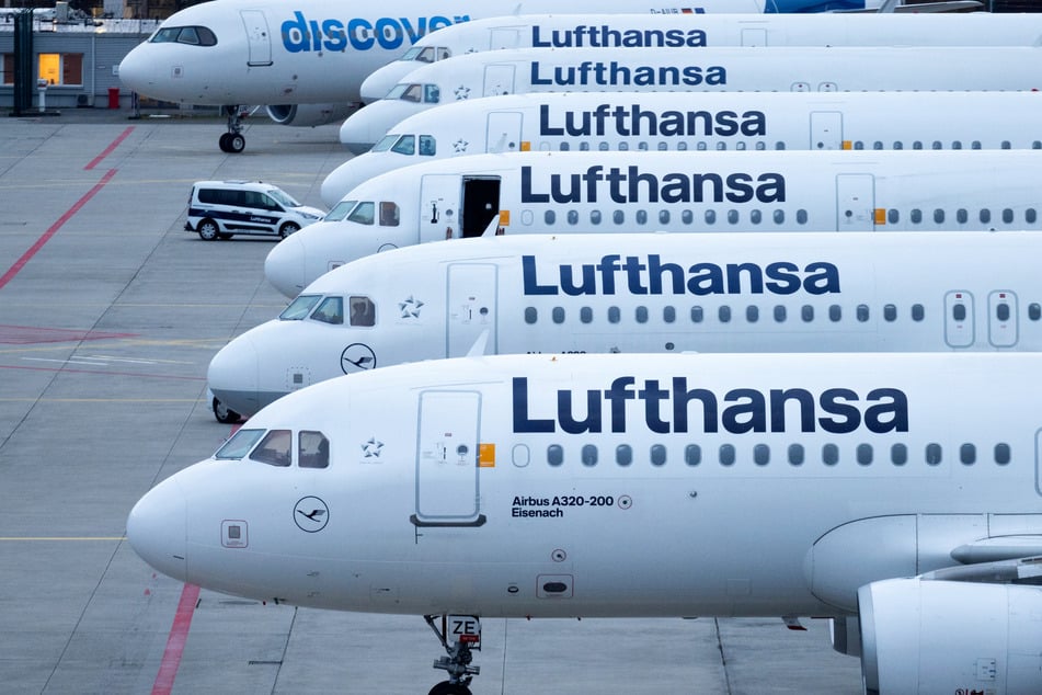 Am Freitag ist wieder mit massiven Flugausfällen bei der Lufthansa zu rechnen.