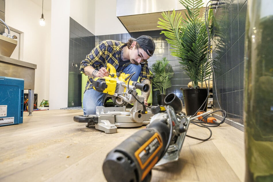 Im neuen "Erika und Kurt" muss noch viel Arbeit investiert werden, um die Öffnung Ende Februar möglich zu machen.