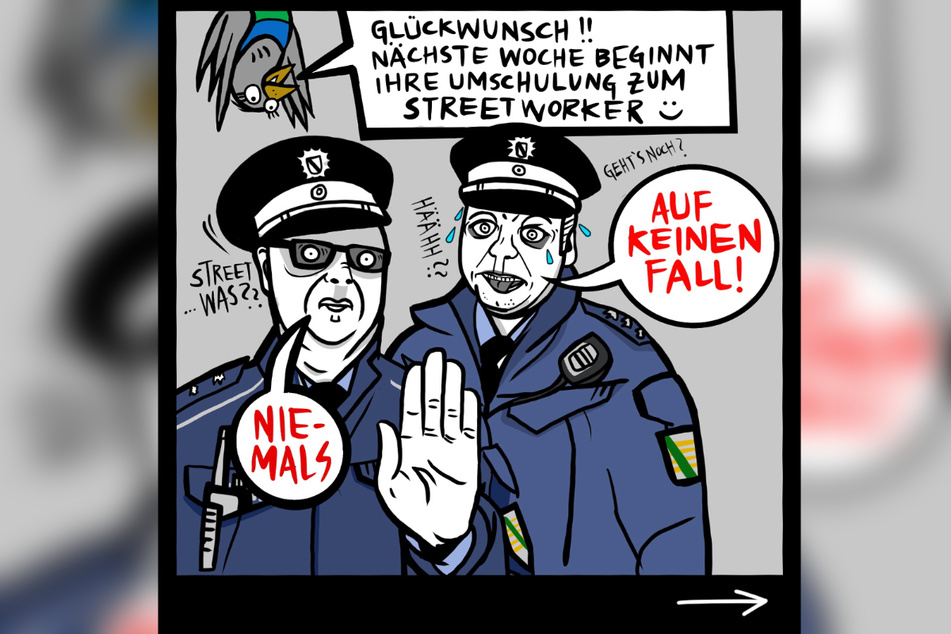 Die erste Ausgabe handelt von Polizeikontrollen. Tim Detzner findet diese nicht immer nötig und setzt lieber auf einen präventiven Ansatz.