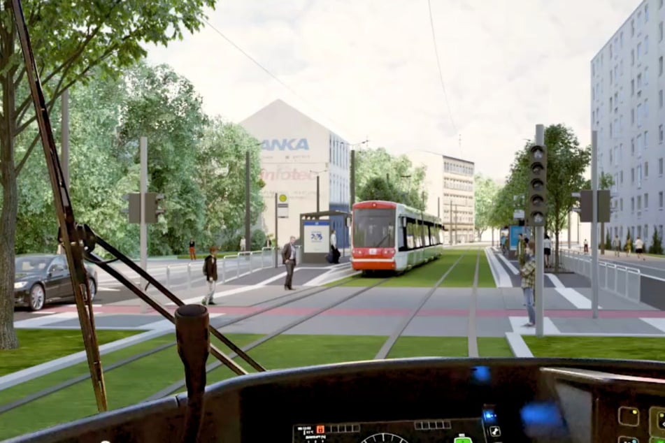 Die Straßenbahn wird in einigen Jahren auch durch die Brückenstraße fahren.