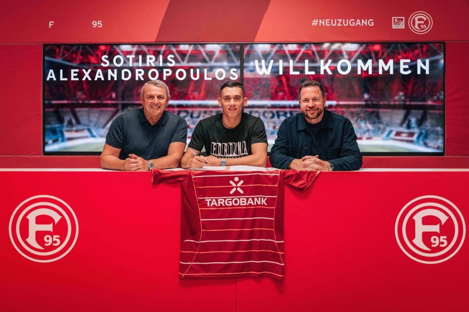 Sotiris Alexandropoulos (23, M.) spielt in der kommenden Saison für Fortuna Düsseldorf.