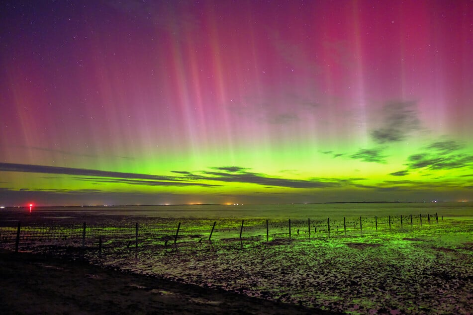 Die in großen Teilen Deutschlands sichtbaren Polarlichter im Mai 2024 wurden von einem Sturm der Kategorie G5 ausgelöst, der höchsten Kategorie.