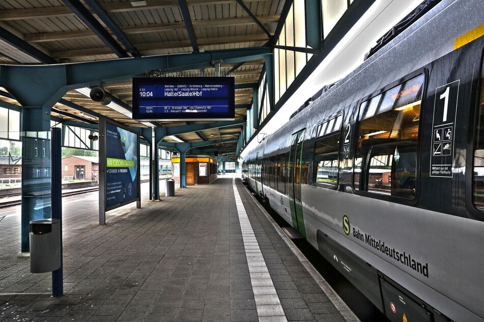 Die Linie der S 5X (Zwickau - Altenburg - Leipzig): Ab Freitag müssen Fahrgäste teilweise auf den Zug verzichten. Wegen einer Sperrung fahren wieder SEV-Busse.