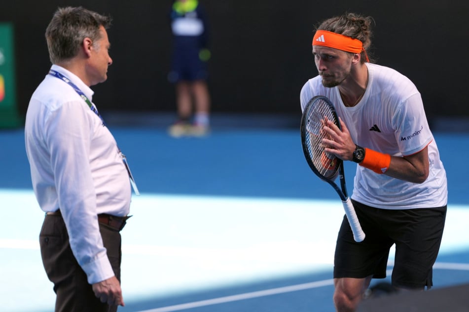 Alexander Zverev: Zverev rastet bei Australian Open aus: "Das ist Bullshit!"