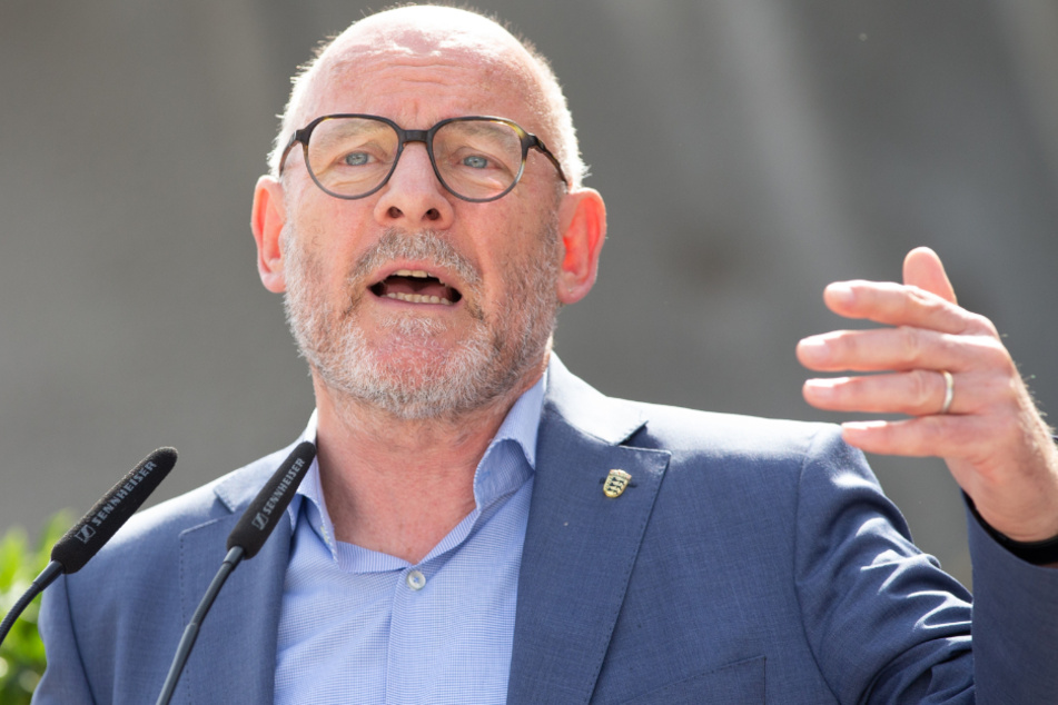Baden-Württembergs Verkehrsminister Winfried Hermann (68, Grüne).