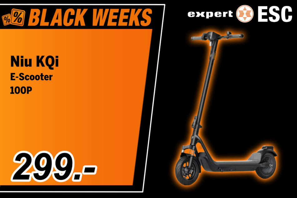 Der Niu KQi E-Scooter
für 299 Euro.