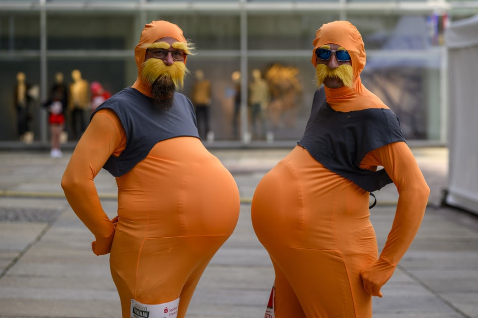 Sportlich, sportlich! Diese seltsame Figur nennt sich Lorax.
