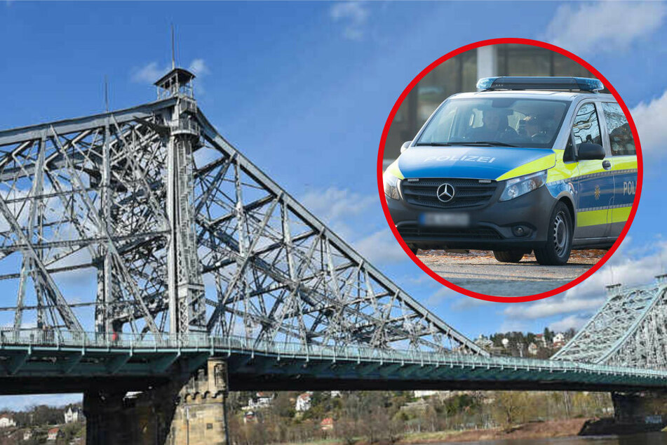 Fahrerflucht am Blauen Wunder: Polizei sucht nach Zeugen!