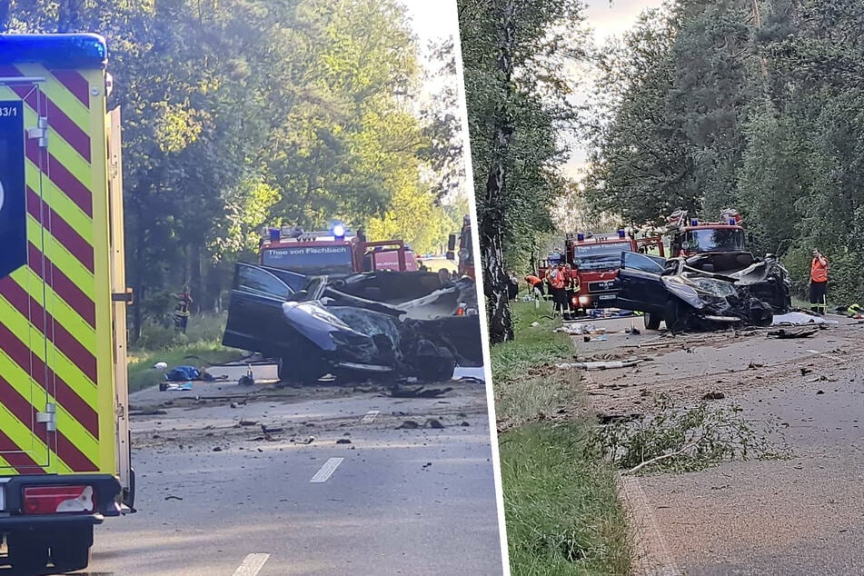 Tödliches Überholmanöver in Sachsen: Vier Menschen sterben!