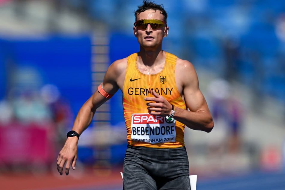 Karl Bebendorf wurde wie schon in Rom vor zwei Jahren Dritter bei der Leichtathletik-EM.