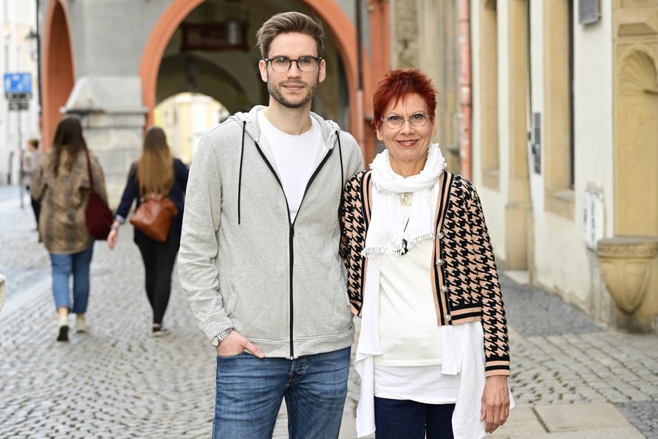 Gundula Natschinski (69) und Sohn Lukas (30).
