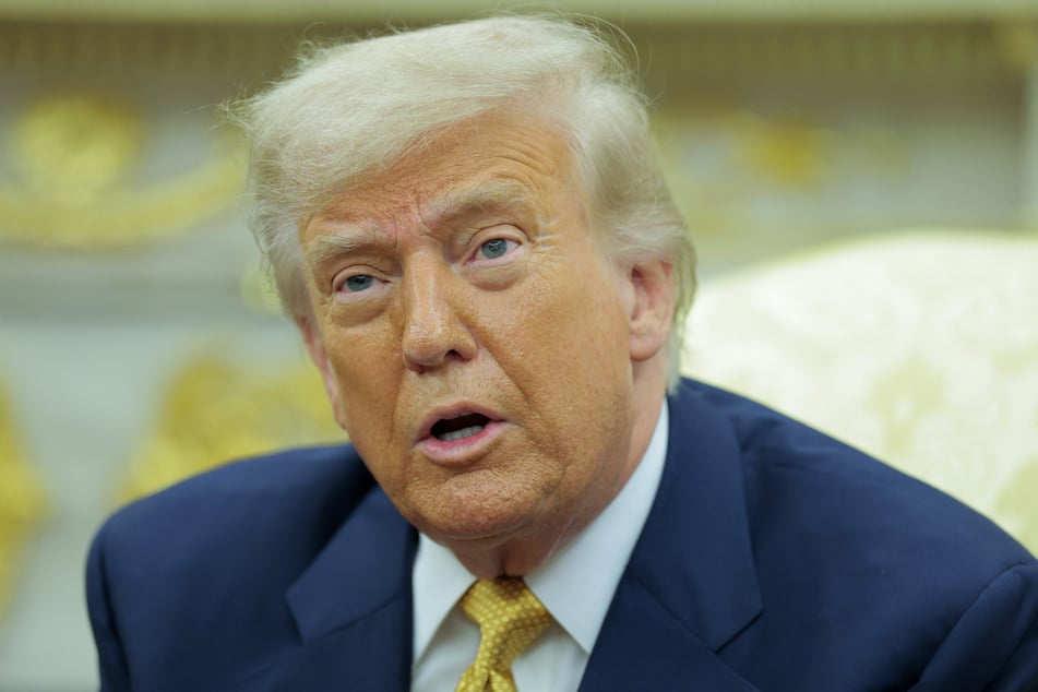 President Donald Trump said he was cutting federal funding for the California high-speed rail line.