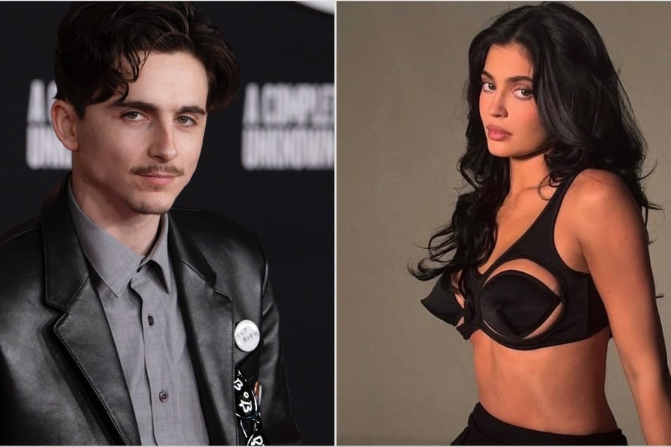 Are Kylie Jenner and Timothée Chalamet (l.) disconnected while the actor films the next Dune movie?