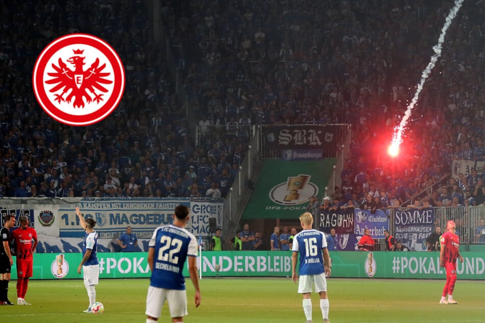 Wegen Pokal-Pyro: Empfindliche Strafe für Eintracht Frankfurt