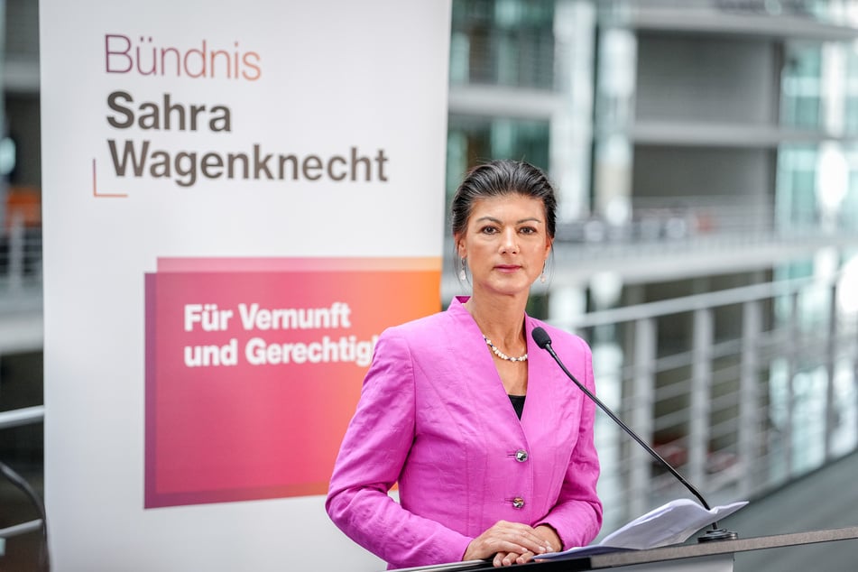 Rudert inzwischen offenbar zurück: BSW-Chefin Sahra Wagenknecht (55). (Archivbild)