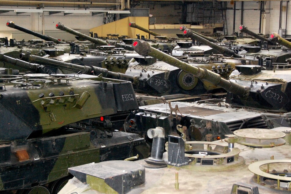 Neben Leopard-2-Modellen soll die Ukraine womöglich bald auch Leopard-1-Panzer (hier im Bild) aus Deutschland erhalten.