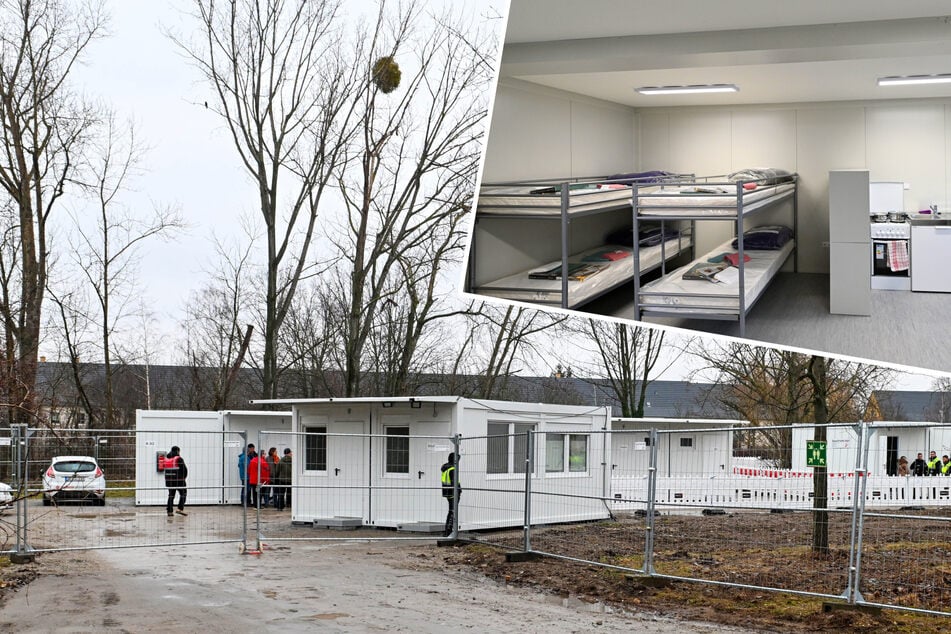 Dresden: Letztes Containerdorf: Unterkunft für geflüchtete Familien fertig