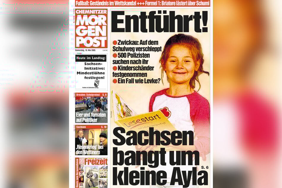 Die Chemnitzer Morgenpost berichtete 2005 über den Fall Ayla.