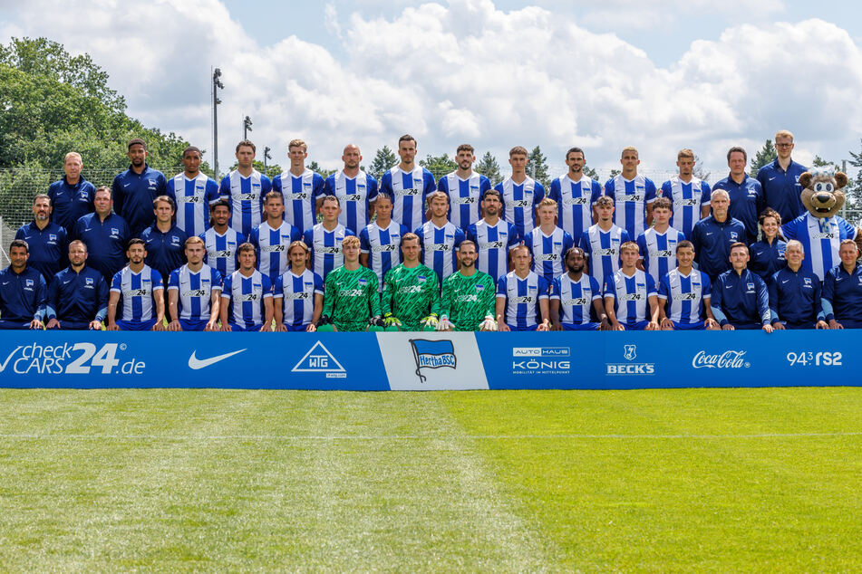 Die neue Hertha will in dieser Saison oben angreifen.