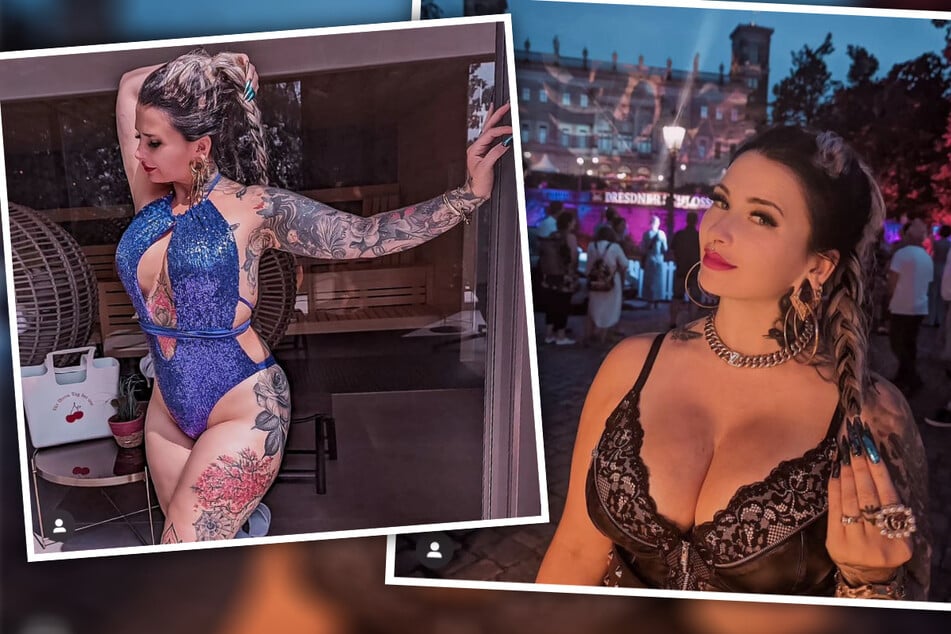 Influencerin Lyn Künstner (32) hat sich auf Instagram in einem glitzernden blauen Bikini gezeigt und ihren Fans damit den Atem geraubt.