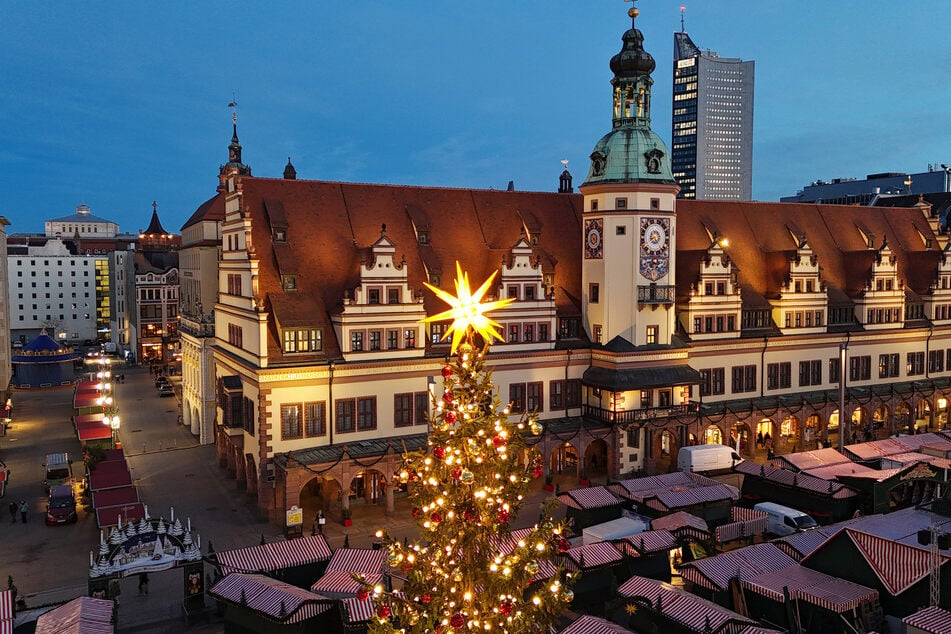 Der Leipziger Weihnachtsmarkt ist beliebt wie eh und je.