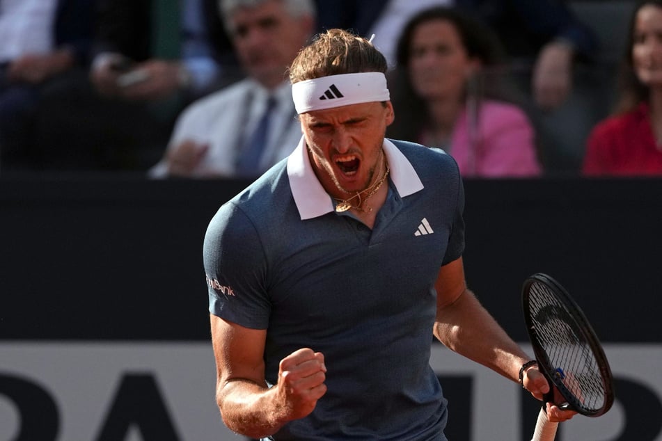 Alexander Zverev: Zverev gewinnt Masters in Rom und überholt Tennis-Legende