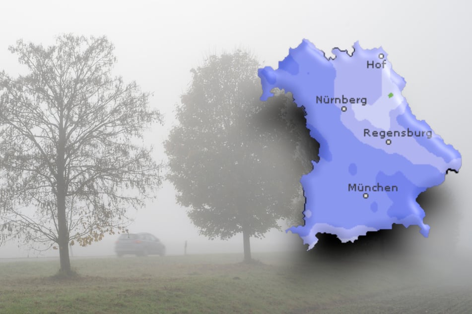 Aufsteigender Nebel kann die Sicht am Sonntag in Bayern einschränken. (Symbolfoto)