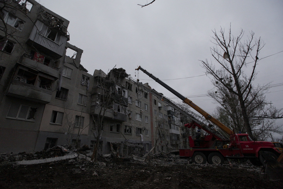 At least 11 people were killed after a Russian missile struck a residential area in the eastern Ukrainian city of Sloviansk.