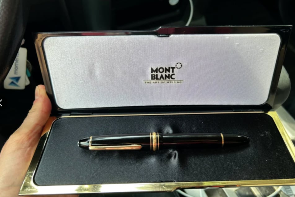 In dem Case versteckt sich ein wertvoller Stift einer Luxusmarke.