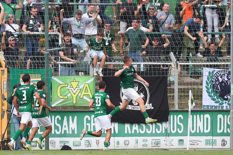 Mit seinen wichtigen Treffern in den vergangenen Spielen brachte Philipp Kühn (23) der BSG Chemie Leipzig Hoffnung im Abstiegskampf.