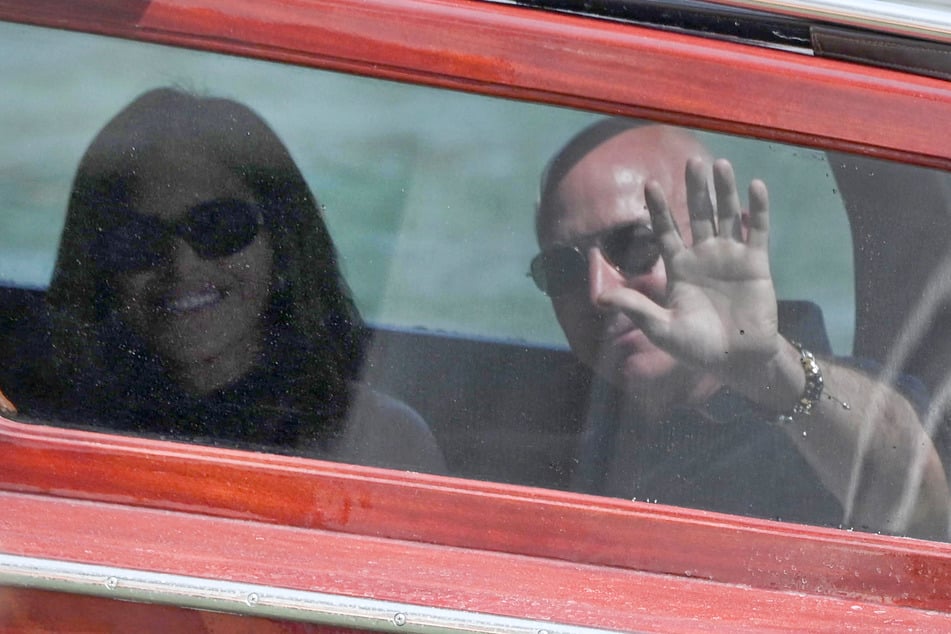 Jeff Bezos and Lauren Sanchez arrive in Venice as luxe wedding sparks protests