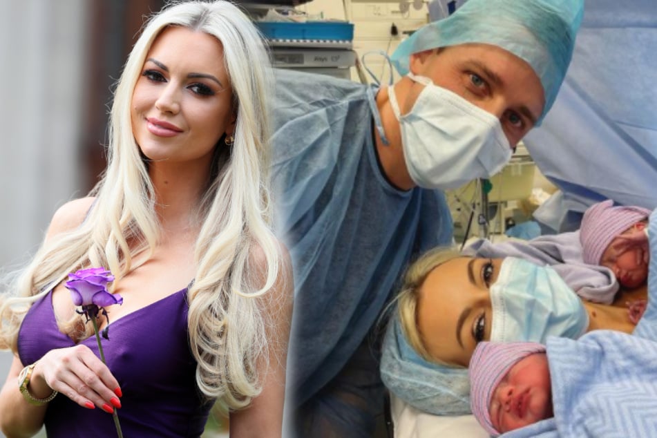 Rosanna Davison (36) ist am Donnerstag Mutter von Zwillingen geworden.