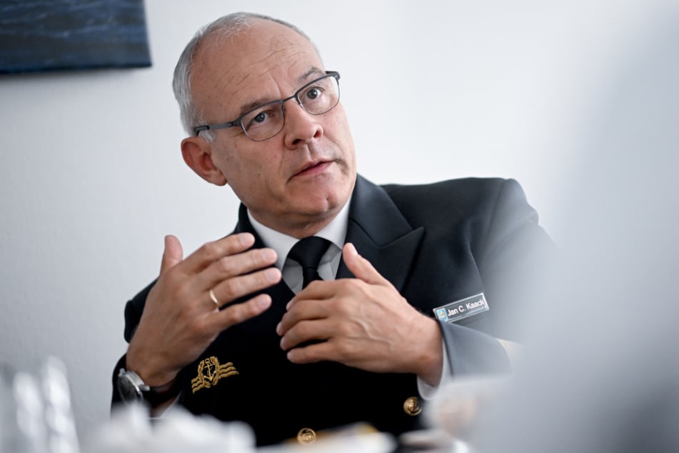 Vizeadmiral Jan Christian Kaack, Inspekteur der Deutschen Marine, macht der NATO ein Angebot.