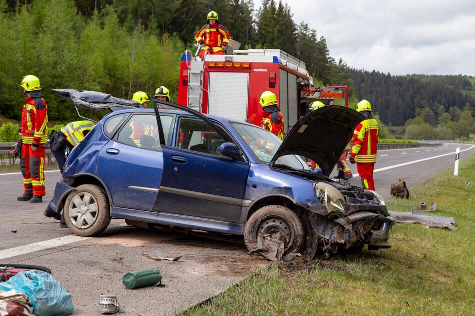 Am Freitagnachmittag kam es auf der A73 bei Eisfeld zu einem tödlichen Unfall.