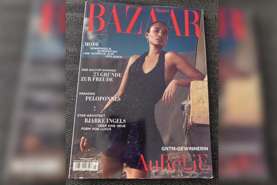 Auf der Plattform Reddit kursiert dieses Foto der Zeitschrift "Harper's Bazaar" mit Aurélie (21) auf dem Cover. Ist das nur ein PR-Stunt?