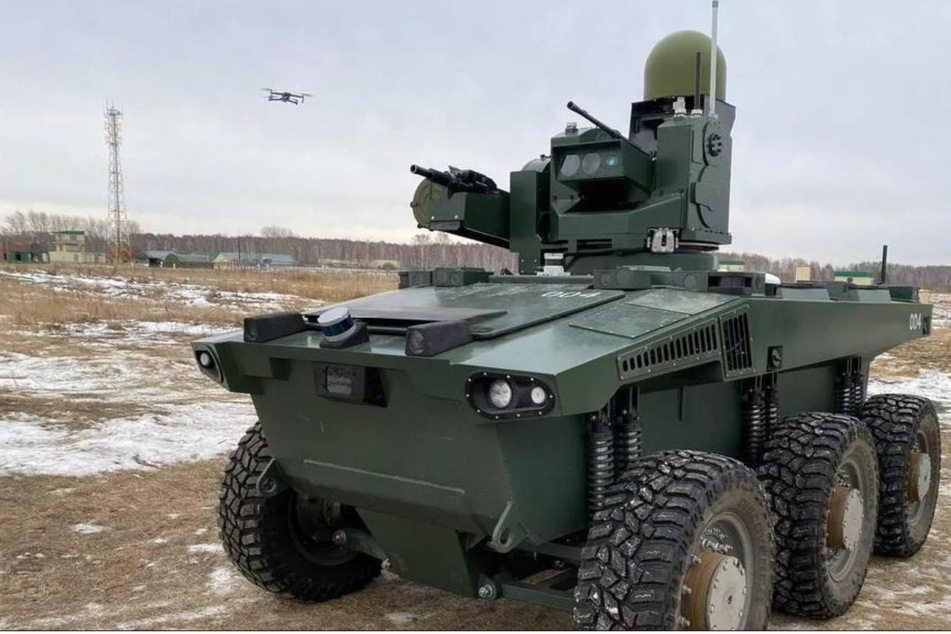 Der unbemannte Kampfroboter "Marker" ist die neuste Wunderwaffe des Kremls.
